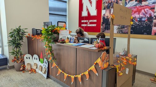 College of Business Front Desk